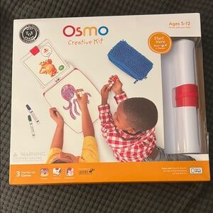 Osmo Creative Kit - Interactive Learning Toy for Kids - Red, Blue